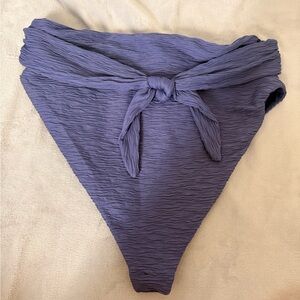 NWOT Mara Hoffman Blue Bikini Bottom
